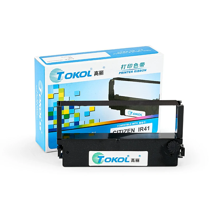 Printer Ribbon Compatible Printer Ink Ribbon Cartridge for CITIZEN IR41 DP400/DP430/DP460 Citizen IDP460/IDP3420/IDP3421/ IDP3423